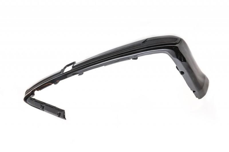 Купить Задняя юбка 2016-2025 под форкоп (черная) для Toyota Land Cruiser 200