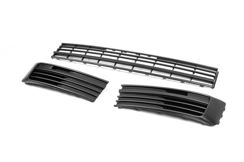 Купить Передняя нижняя решетка (3 части, мат) для Volkswagen T6