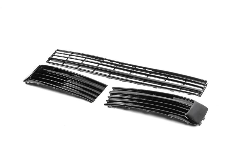 Купити Передні нижні решітки (3 частини, глянець) для Volkswagen T6