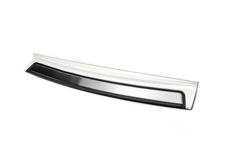 Купить Вставка на задний бампер 2016-2025 (ABS-2025 нерж) для Toyota Land Cruiser 200