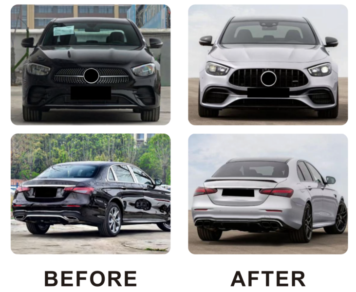 Купити Комплект обвісів AMG E63 (для 2020-2024) для Mercedes E-сlass W213 рр