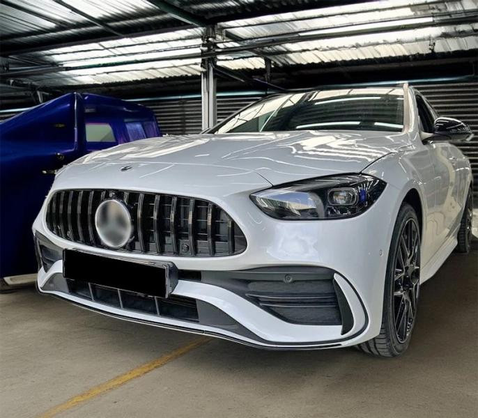 Купити Передня решітка GT Panamericana (для AMG-Line) для Mercedes C-class W206 2022- рр