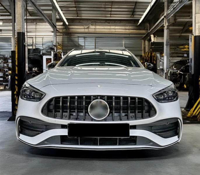 Купити Передня решітка GT Panamericana (для AMG-Line) для Mercedes C-class W206 2022- рр