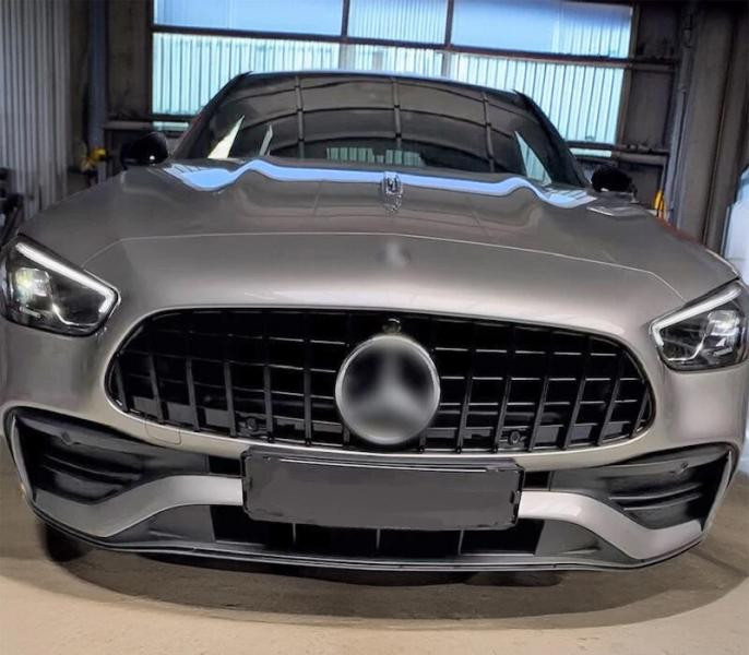 Купити Передня решітка GT Panamericana (для AMG-Line) для Mercedes C-class W206 2022- рр