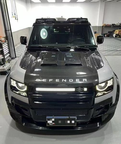 Купить Карбоновый капот (натуральный карбон) для Land Rover Defender 2019- рр