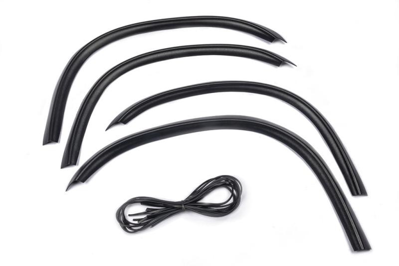 Купить Накладки на арки (4 шт, черные) Нержавейка для Volkswagen T4 Transporter