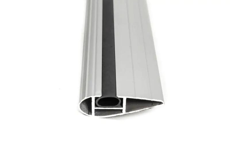 Купить Багажник (поперечины) на обычные рейлинги Skybar V1 (2 шт) до 110 см, Серый для Volkswagen Touran 2010-2015 гг