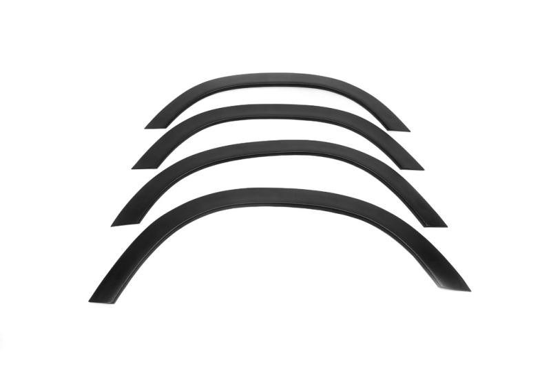 Купить Накладки на арки (4 шт, черные ABS) для Renault Duster 2008-2017 гг