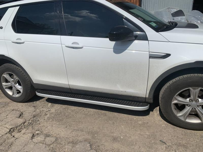 Купить Боковые пороги Tayga Grey (2 шт., алюминий) 2019-2025 для Land Rover Discovery Sport