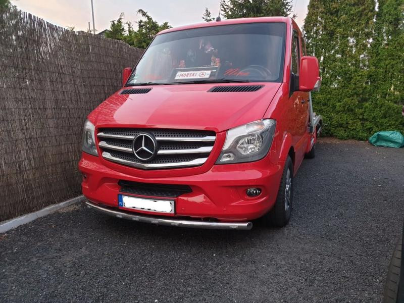 Купить Передняя нижняя дуга ST008 (нерж.) 2013-2025, 70мм для Mercedes Sprinter W906