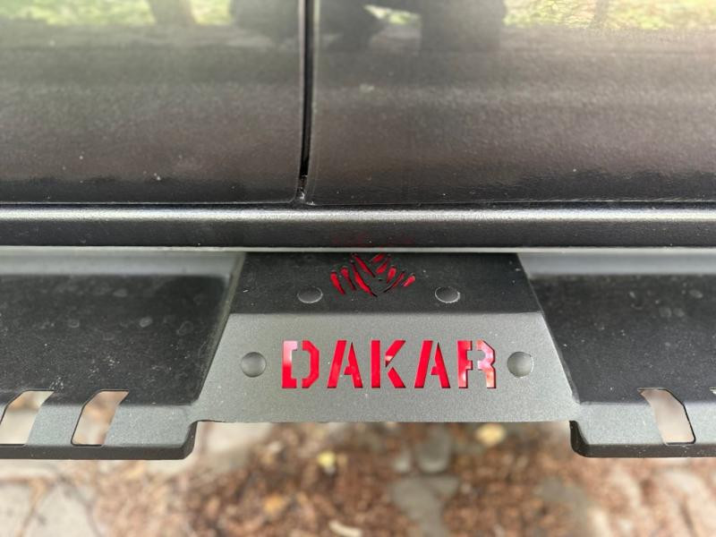 Купити Бокові пороги Dakar V2 з LED (2 шт, метал) для Toyota Hilux 2015- рр