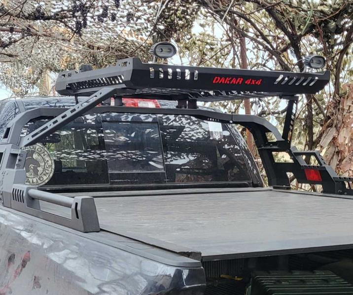 Купити Роллбар з кошиком Dakar (під ролети) для Toyota Tundra 2007-2021 рр