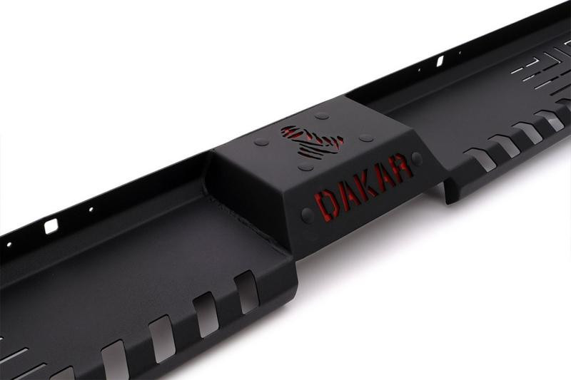 Купити Бокові пороги Dakar V2 без LED (2019-2025, 2 шт, метал) для Mitsubishi L200 рр