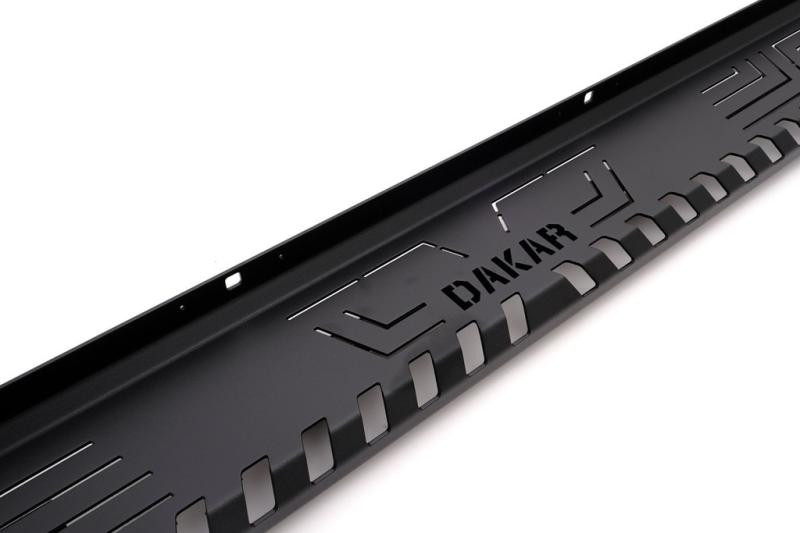 Купить Боковые пороги Dakar V1 без LED (2 шт, металл) для Fiat Fullback 2016- гг