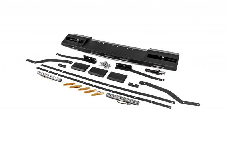 Купить Козырек лобового стекла (LED) для Toyota Hilux 2006-2015 гг