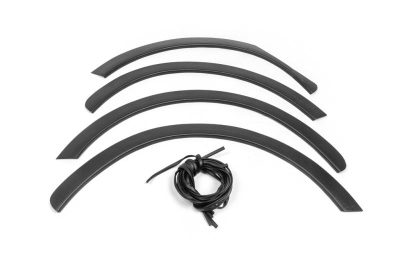 Купити Накладки на арки (4 шт, чорні) Метал для Renault Kangoo 1998-2008 рр