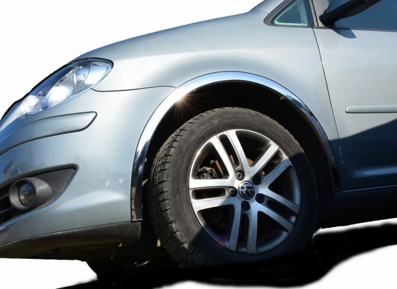 Купить Накладки на арки (4 шт, нерж) 2006-2010 для Volkswagen Touran