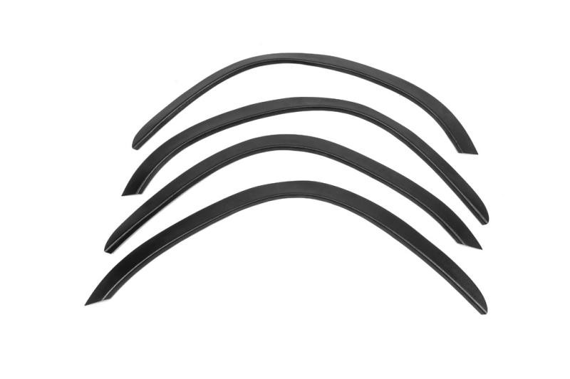 Купить Накладки на арки (4 шт, черные, ABS-пластик) для Toyota Rav 4 2006-2013 гг