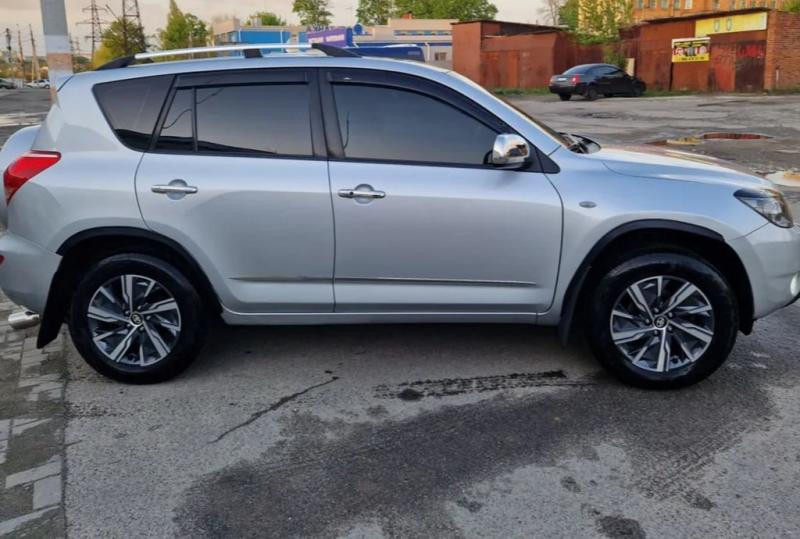 Купить Накладки на арки (4 шт, черные, ABS-пластик) для Toyota Rav 4 2006-2013 гг