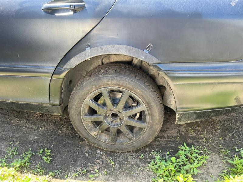 Купить Накладки на арки (4 шт, черные, ABS-пластик) для Mercedes S-сlass W220