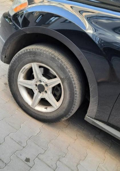 Купить Накладки на арки (4 шт, черные, ABS-пластик) для Mercedes ML W164