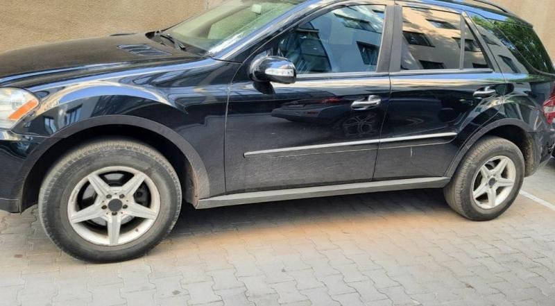 Купить Накладки на арки (4 шт, черные, ABS-пластик) для Mercedes ML W164