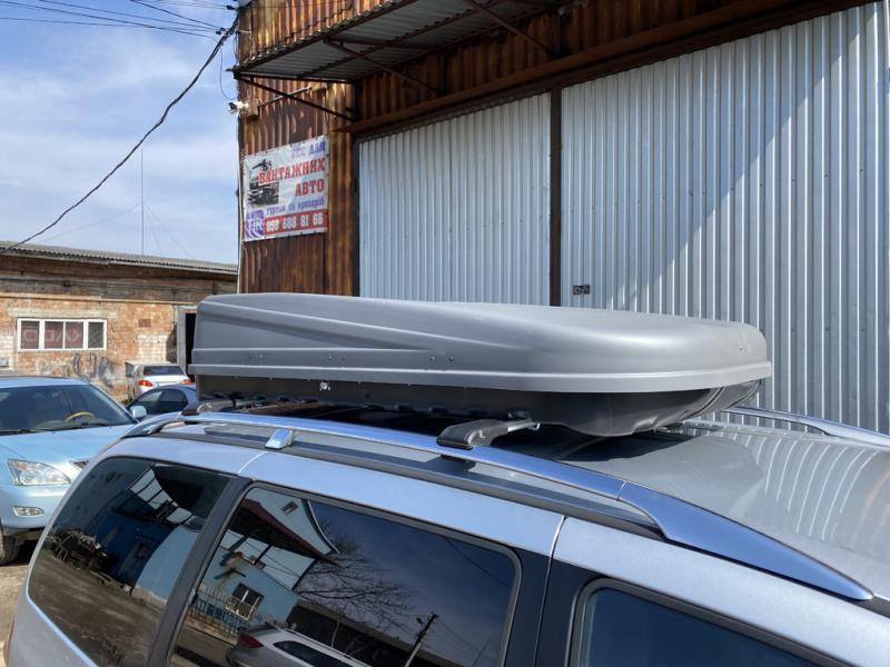 Купити Авто бокс двосторонній KX сірий мат (520 л)