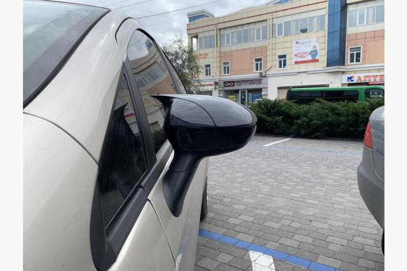 Купити Накладки на дзеркала BMW-Style (Для Fiat 500, 2 шт) для Fiat 500/500L