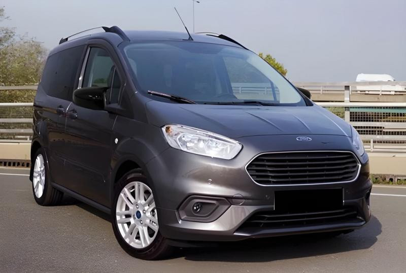 Купить Накладки на зеркала BMW-style (2014-2018, 2 шт) для Ford Courier