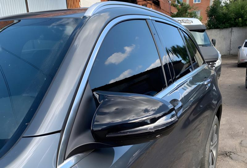 Купить Накладки на зеркала AMG-Look (2 шт) для Mercedes B-class W2472019- рр