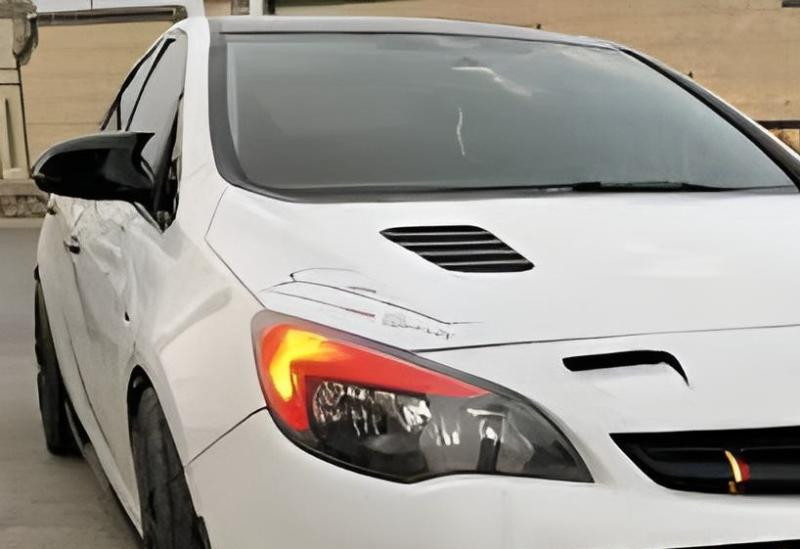 Купить Накладки на зеркала BMW-style (2 шт) для Opel Astra J 2009-2015 гг