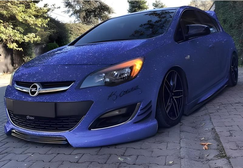 Купить Накладки на зеркала BMW-style (2 шт) для Opel Astra J 2009-2015 гг