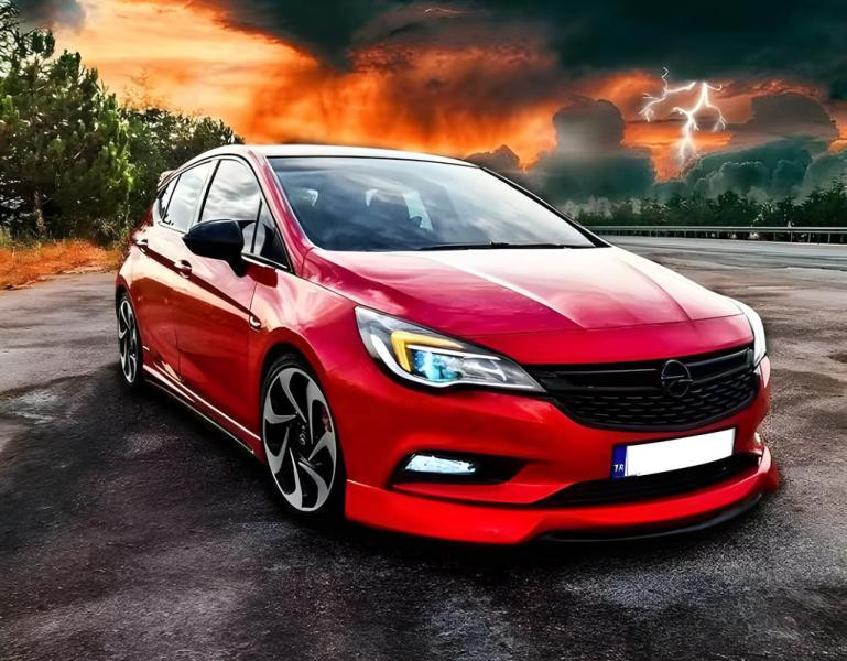 Купити Накладки на дзеркала BMW-Style (2 шт) для Opel Astra K 2016-2021 рр