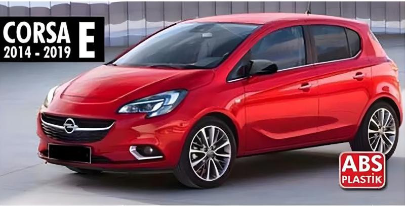 Купить Накладки на зеркала BMW-style (2 шт) для Opel Corsa E 2015-2019 гг