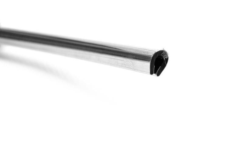 Купити Хром молдинг на метраж П-подібний sal19a (1 метр, 8.5 мм)