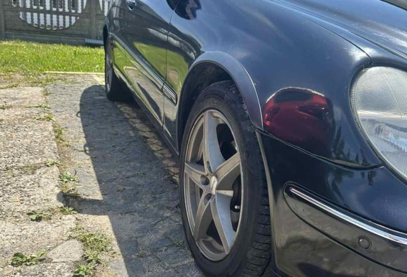 Купить Накладки на арки SD (4 шт, черные, ABS-пластик) для Mercedes C-class W203 2000-2007 гг