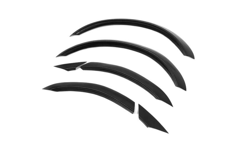 Купить Накладки на арки (4 шт, черные, ABS-пластик) для Opel Omega B 1994-2003 гг