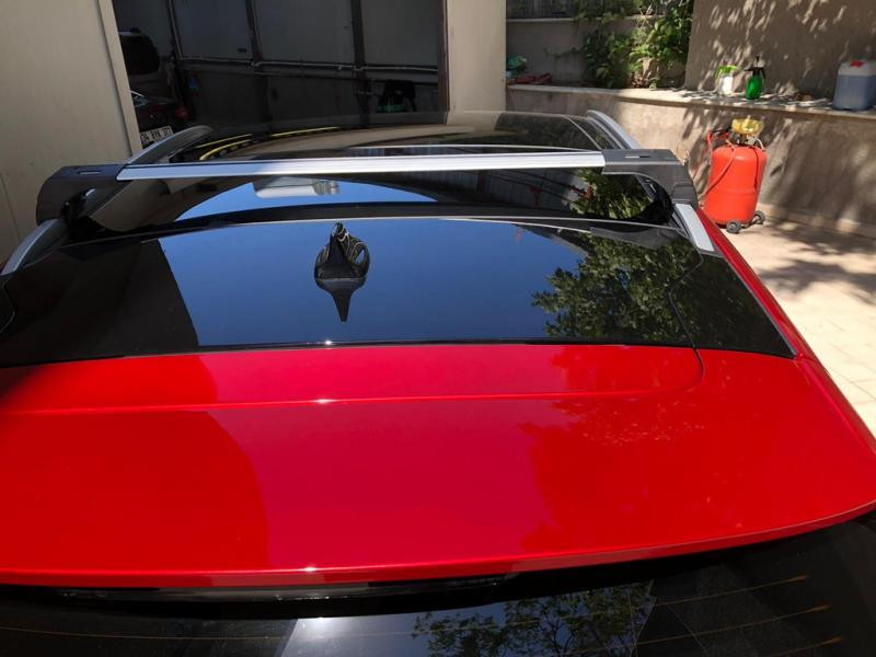 Купити Поперечний багажник на вбудовані рейлінги Flybar (2 шт) для Ford Kuga/Escape 2019- рр