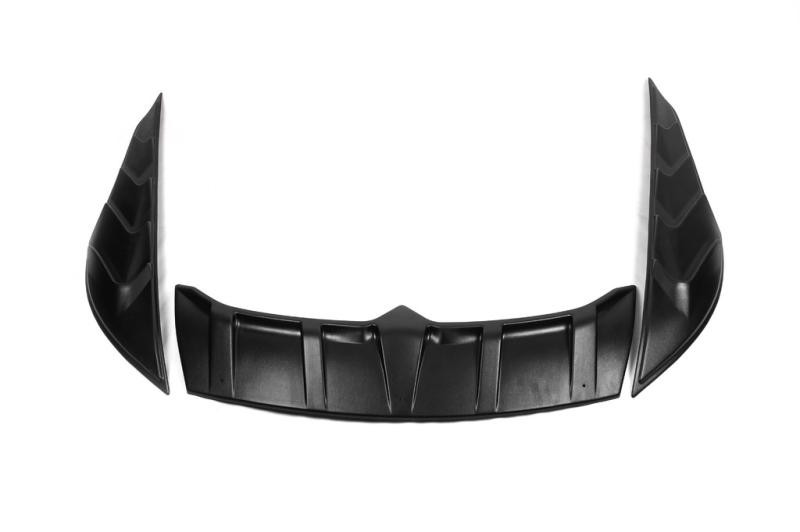 Купить Комплект накладок на капот DRAGON (2019-2025, 3 шт) для Mitsubishi L200