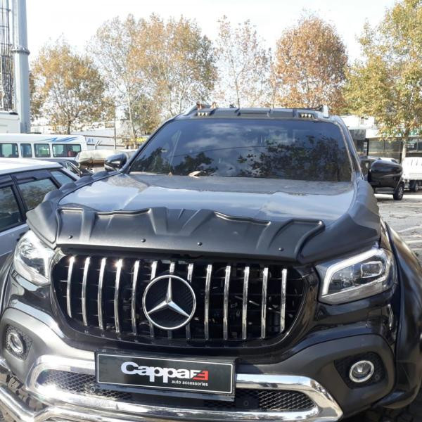 Купити Комплект накладок на капот DRAGON (3 шт) для Mercedes X class