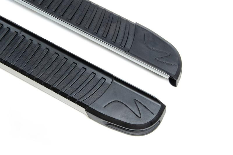 Купити Бокові пороги Maya V1 (2 шт., Алюміній) для Ford Ranger 2002-2006 рр