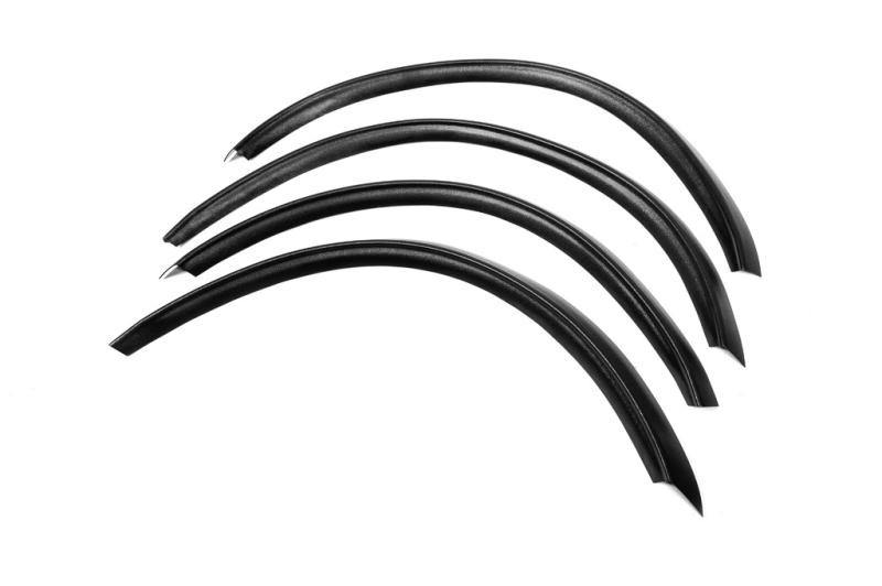 Купить Накладки на арки (4 шт, черные, ABS-пластик) для Mercedes ML W163