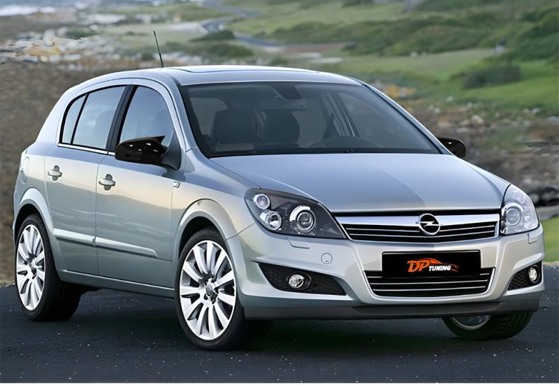Купити Накладки на дзеркала BMW-style 2010-2013 (2 шт) для Opel Astra H рр