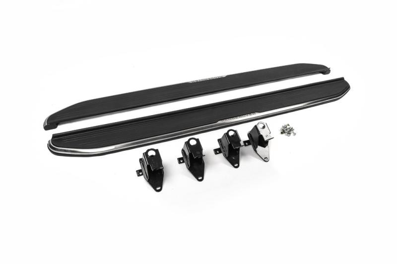 Купить Боковые пороги OEM-V3 (2 шт., алюминий) для Range Rover Evoque 2012-2018 гг