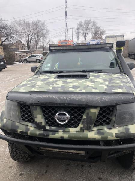 Купити Накладка на капот тип-С (1 шт, ABS)