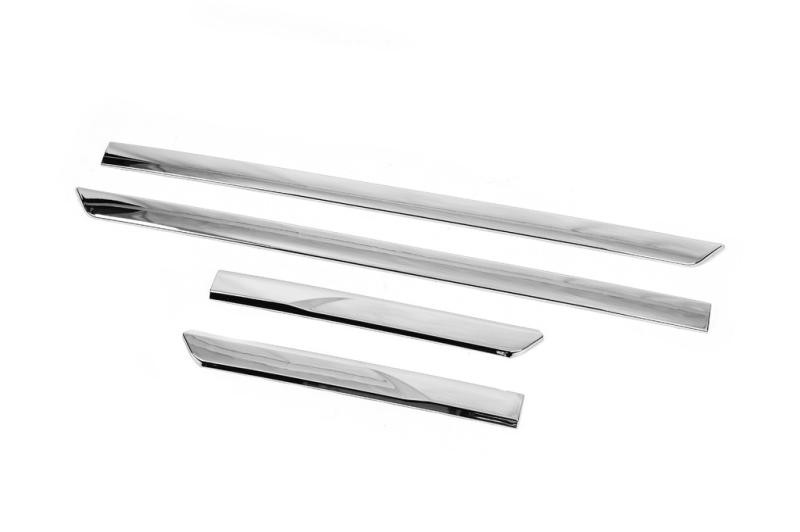 Купить Хромированные молдинги дверей (4 шт) для Toyota Land Cruiser 300 2021- гг