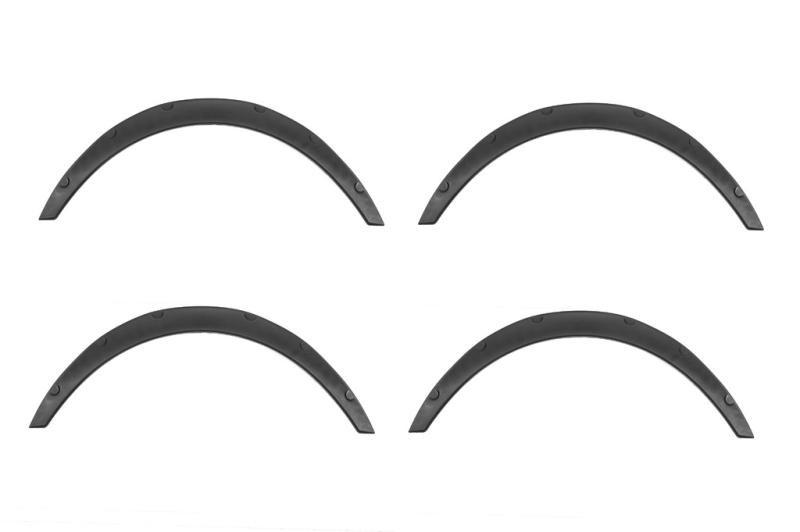 Купити Універсальні накладки на арки UNIV-032 (4 шт, ABS-пластик, чорні)