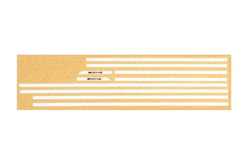 Купить Белые молдинги (вставки) для Mercedes G сlass W463 1990-2018 гг