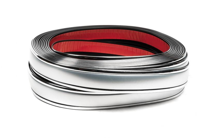 Купить Хром молдинг на метраж sal100 (1 метр, 43 мм)