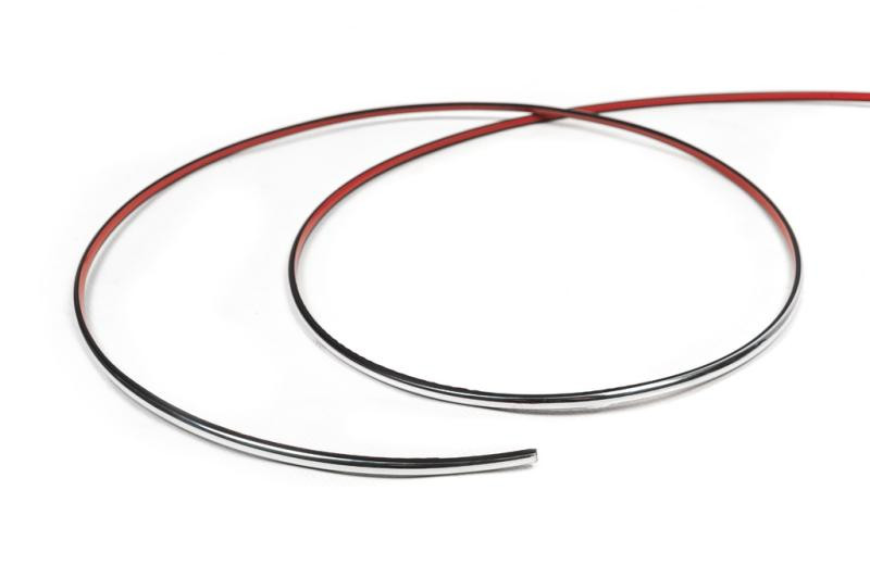 Купить Хром молдинг на метраж sal5b (1 метр, 5 мм)